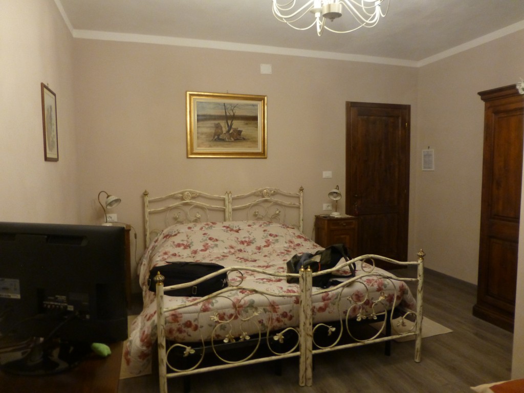 Our room at the Al Pic de Corone in Terzo d'Aquileia